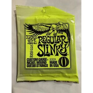 Ernie Ball Regular Slinky 2221 Nickel Wound Electric Guitar Strings Custom Gauge